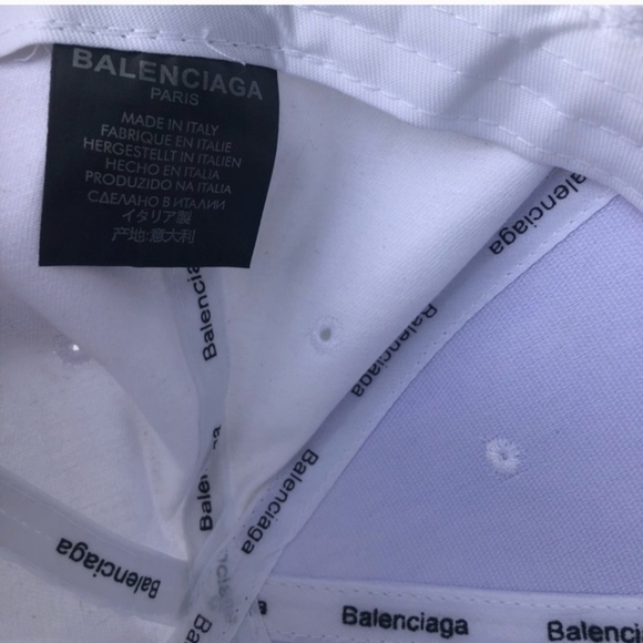Balenciaga White Cap | One Size - Picture 6 of 7